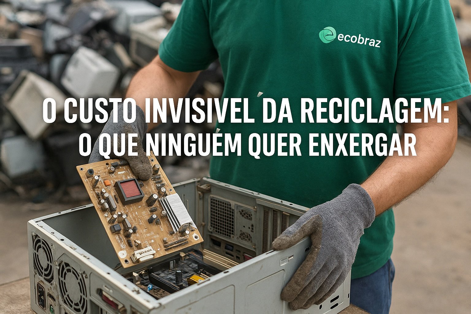 O Custo Invisível da Reciclagem: O que Ninguém Quer Enxergar