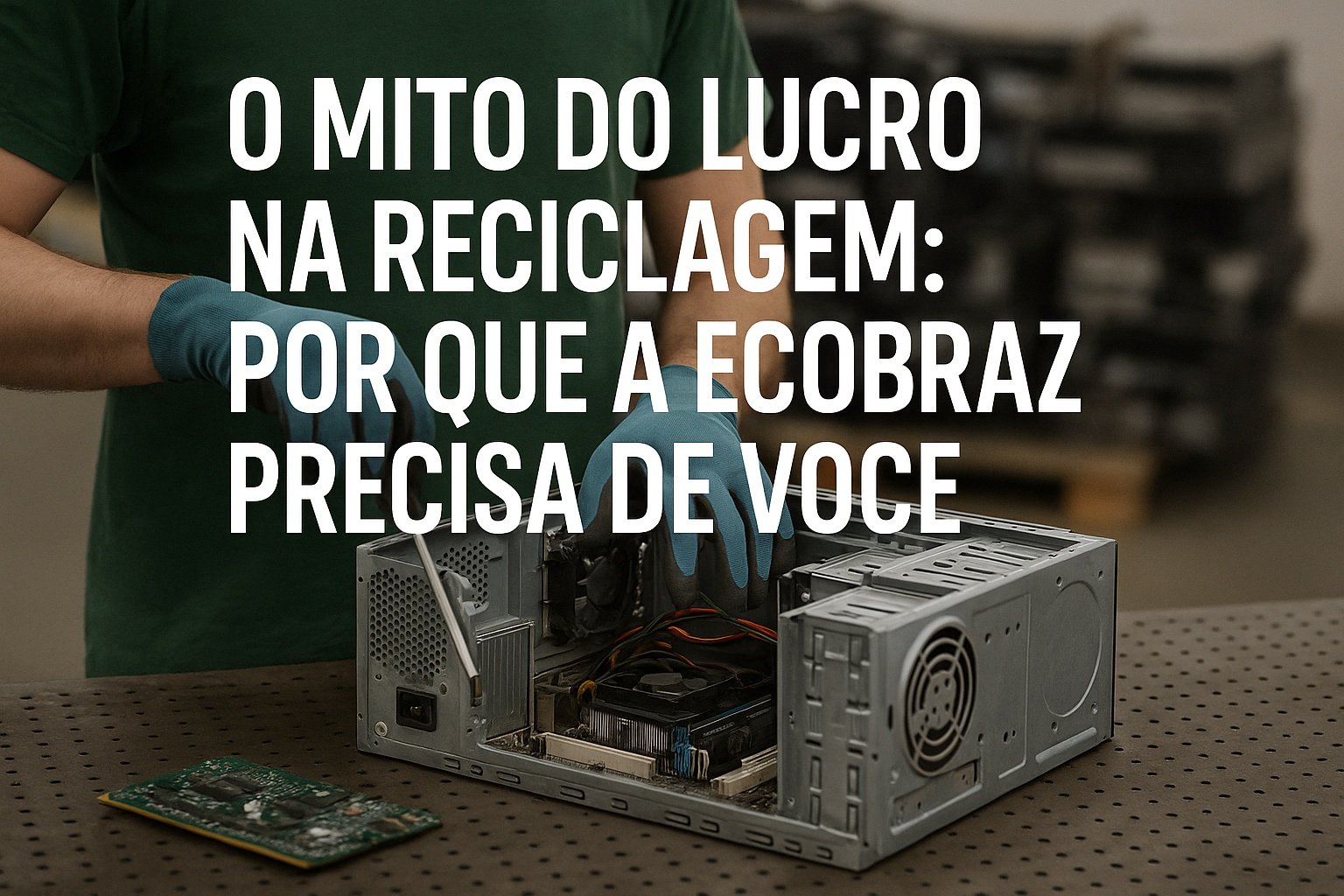 O Mito do Lucro na Reciclagem: Por que a Ecobraz Precisa de Você